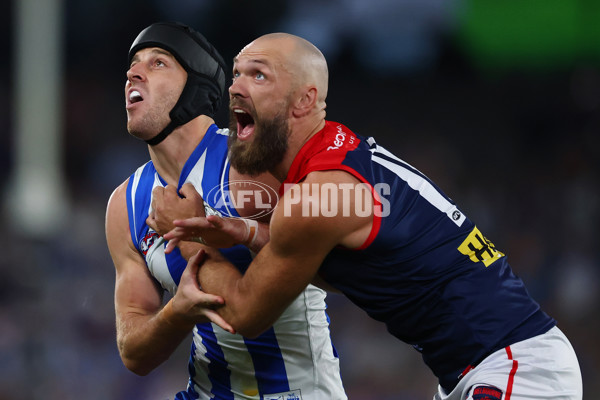 AFL 2025 Round 02 - North Melbourne v Melbourne - A-58039266