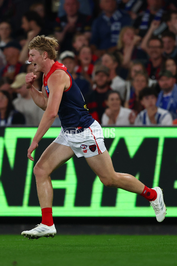 AFL 2025 Round 02 - North Melbourne v Melbourne - A-58040690