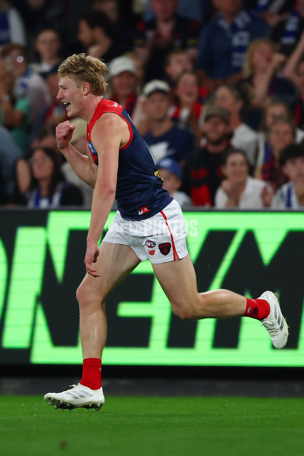 AFL 2025 Round 02 - North Melbourne v Melbourne - A-58040691