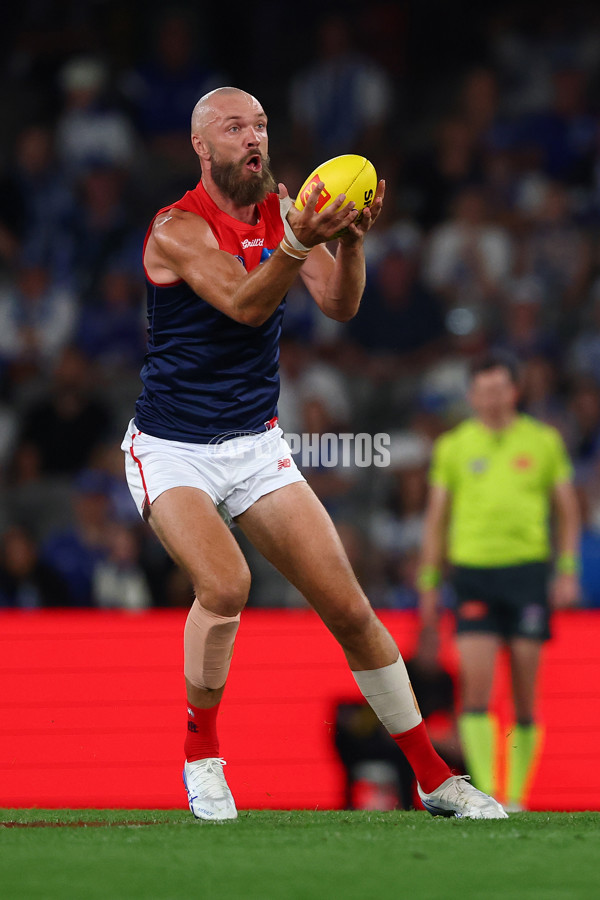 AFL 2025 Round 02 - North Melbourne v Melbourne - A-58040693