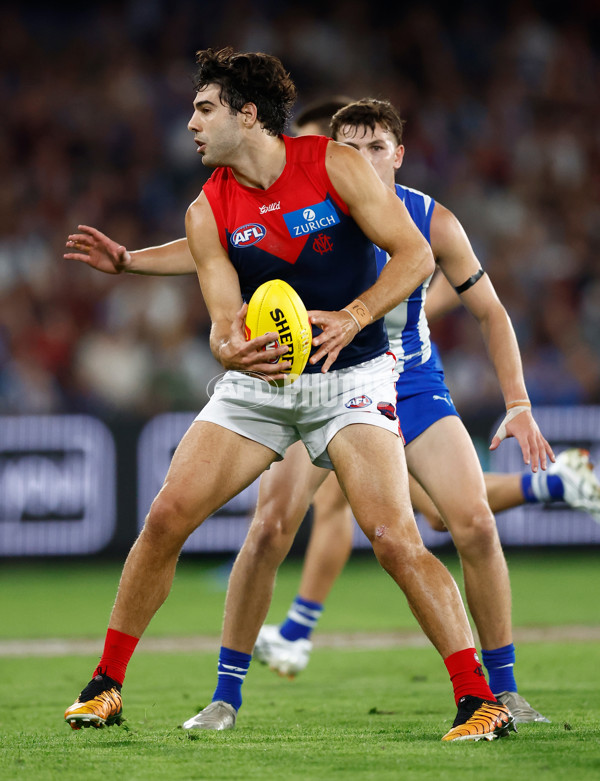AFL 2025 Round 02 - North Melbourne v Melbourne - A-58042377