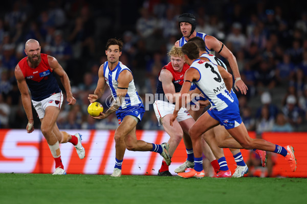 AFL 2025 Round 02 - North Melbourne v Melbourne - A-58042470