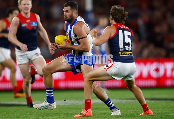 AFL 2025 Round 02 - North Melbourne v Melbourne - A-58045976