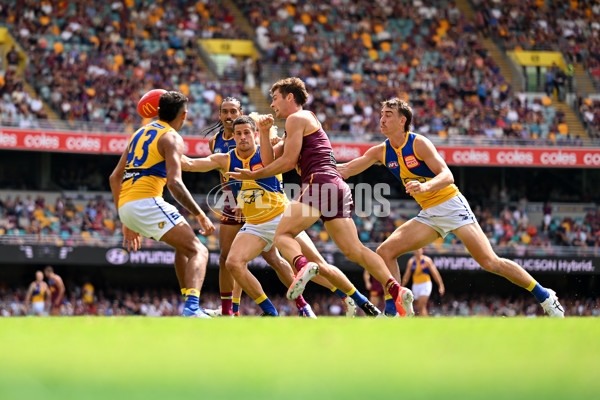 AFL 2025 Round 02 - Brisbane v West Coast - A-58047089