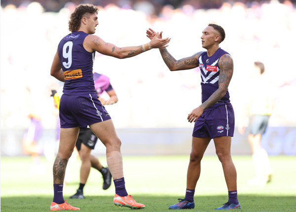 AFL 2025 Round 02 - Fremantle v Sydney - A-58055371