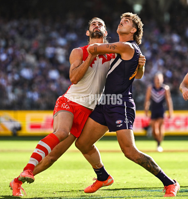 AFL 2025 Round 02 - Fremantle v Sydney - A-58056080