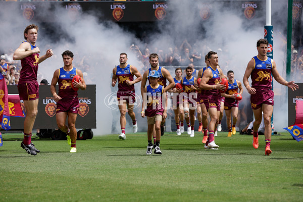 AFL 2025 Round 02 - Brisbane v West Coast - A-58065641
