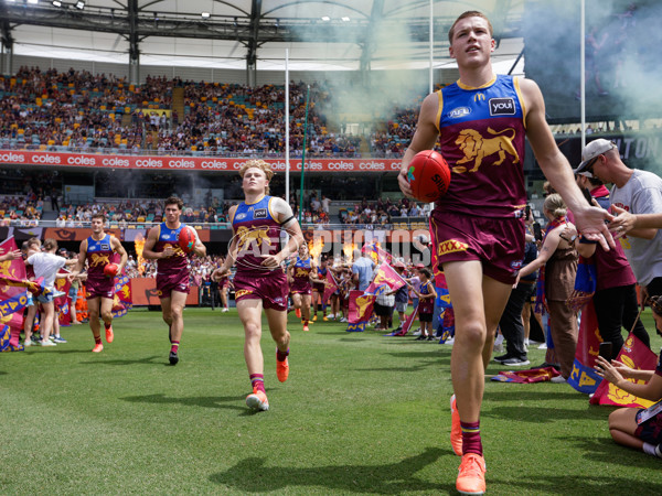 AFL 2025 Round 02 - Brisbane v West Coast - A-58066520