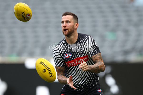 AFL 2025 Round 04 - Collingwood v Carlton - A-58331920