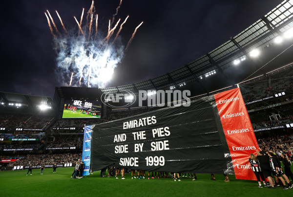 AFL 2025 Round 04 - Collingwood v Carlton - A-58334627