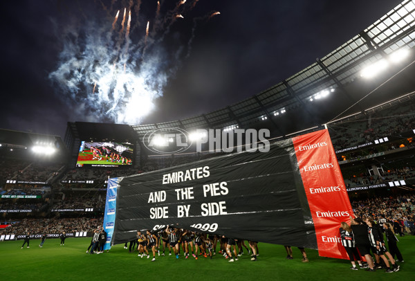AFL 2025 Round 04 - Collingwood v Carlton - A-58334632