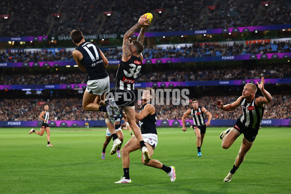 AFL 2025 Round 04 - Collingwood v Carlton - A-58334643