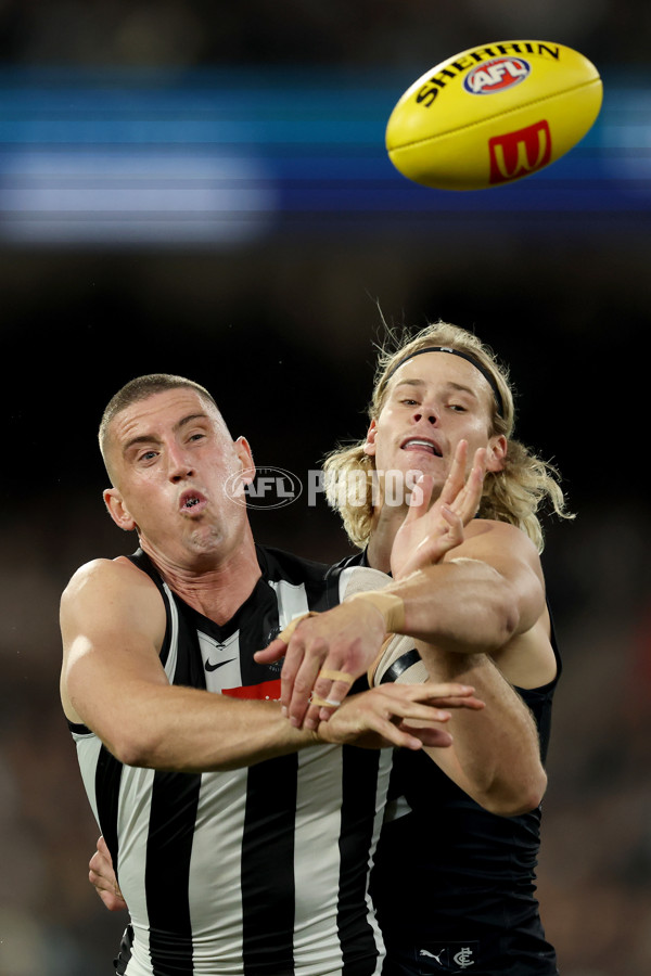 AFL 2025 Round 04 - Collingwood v Carlton - A-58334644