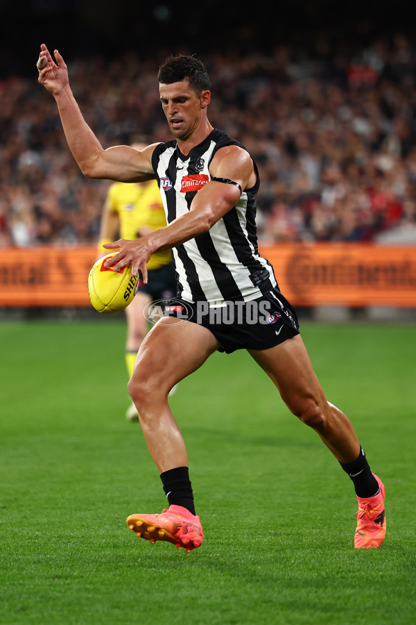 AFL 2025 Round 04 - Collingwood v Carlton - A-58334645