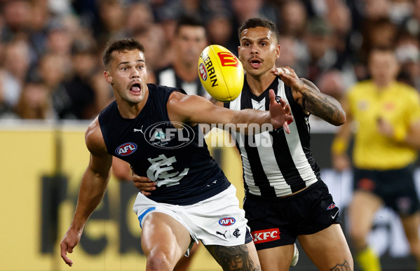 AFL 2025 Round 04 - Collingwood v Carlton - A-58334651