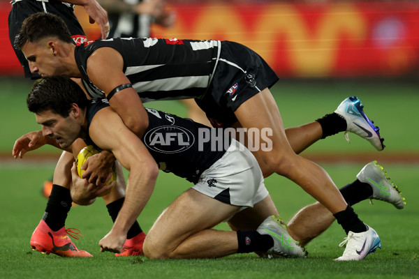 AFL 2025 Round 04 - Collingwood v Carlton - A-58335138