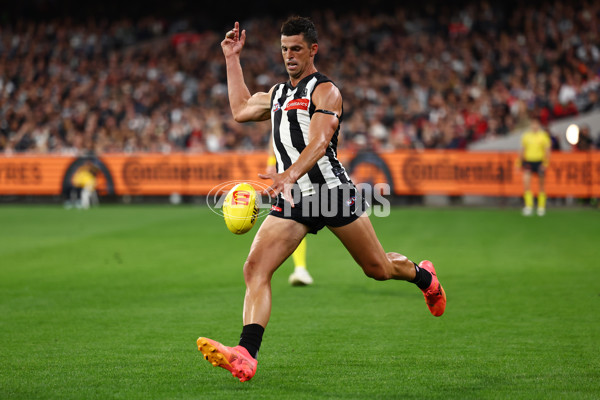 AFL 2025 Round 04 - Collingwood v Carlton - A-58335139