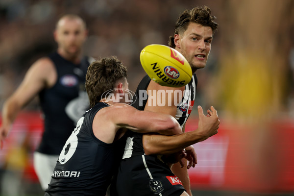 AFL 2025 Round 04 - Collingwood v Carlton - A-58335152