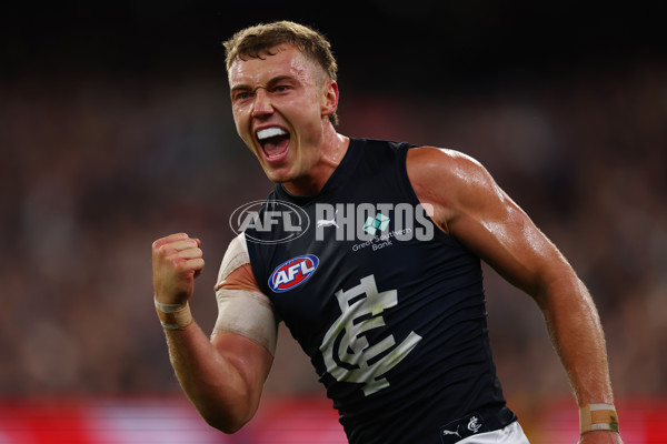 AFL 2025 Round 04 - Collingwood v Carlton - A-58335163