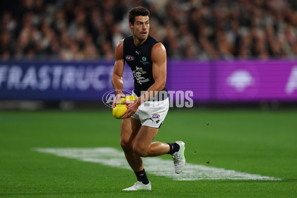 AFL 2025 Round 04 - Collingwood v Carlton - A-58335165