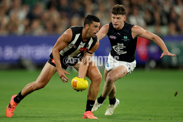 AFL 2025 Round 04 - Collingwood v Carlton - A-58335174