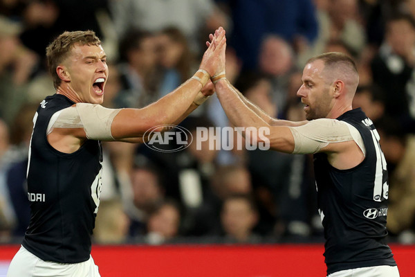 AFL 2025 Round 04 - Collingwood v Carlton - A-58337297
