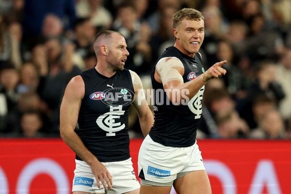 AFL 2025 Round 04 - Collingwood v Carlton - A-58337300
