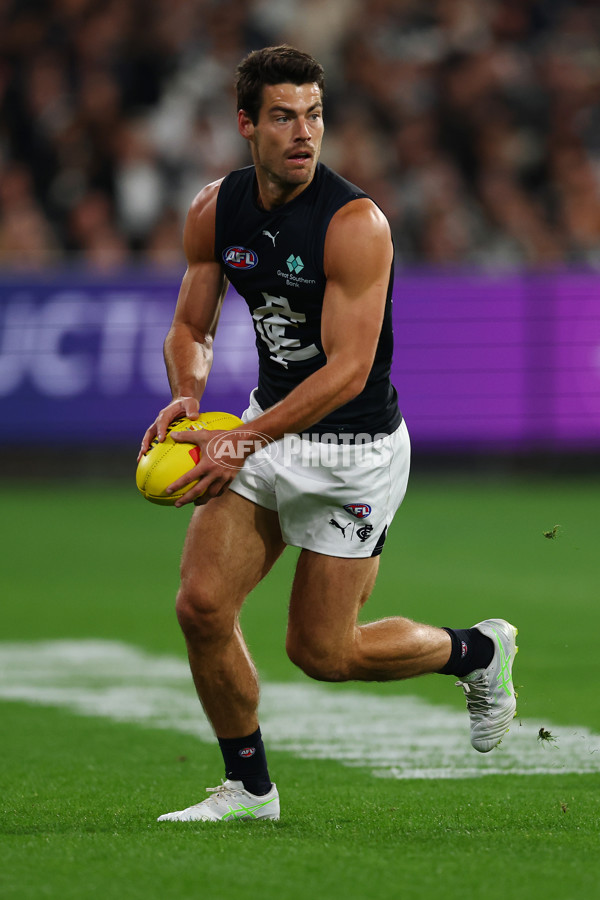 AFL 2025 Round 04 - Collingwood v Carlton - A-58337302