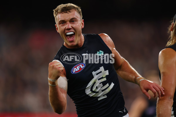 AFL 2025 Round 04 - Collingwood v Carlton - A-58337303