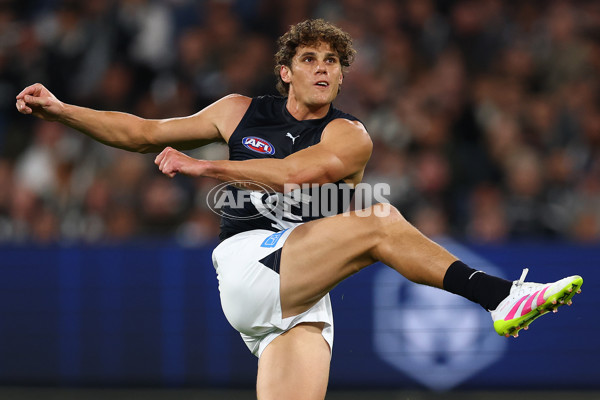 AFL 2025 Round 04 - Collingwood v Carlton - A-58337305
