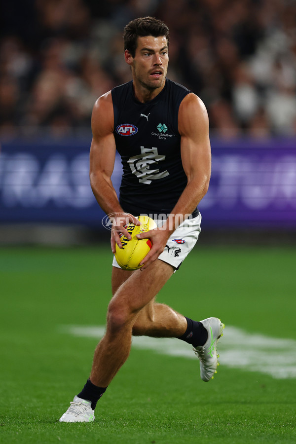 AFL 2025 Round 04 - Collingwood v Carlton - A-58337307