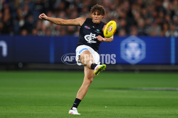 AFL 2025 Round 04 - Collingwood v Carlton - A-58337317