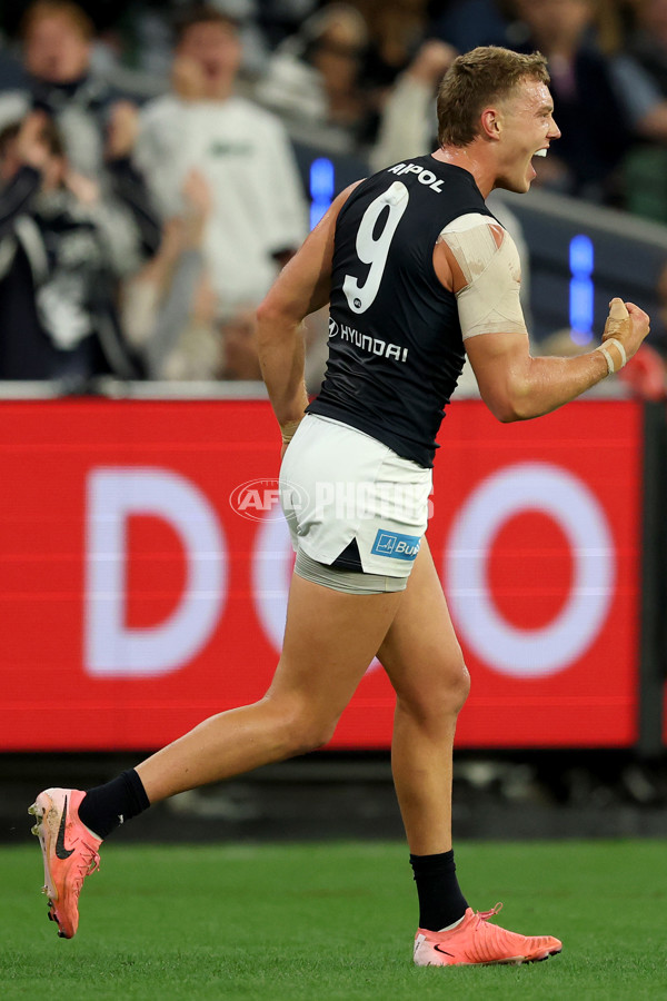 AFL 2025 Round 04 - Collingwood v Carlton - A-58337318