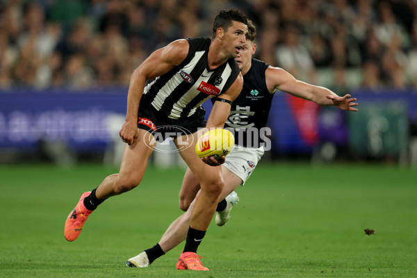 AFL 2025 Round 04 - Collingwood v Carlton - A-58337319