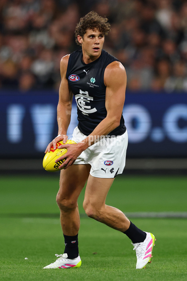 AFL 2025 Round 04 - Collingwood v Carlton - A-58337320