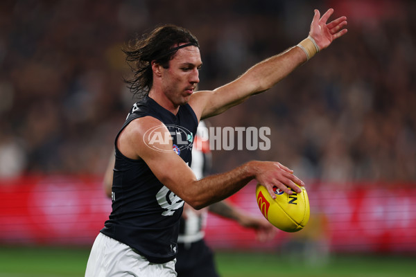 AFL 2025 Round 04 - Collingwood v Carlton - A-58337321