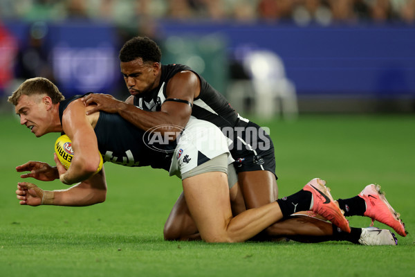 AFL 2025 Round 04 - Collingwood v Carlton - A-58337329