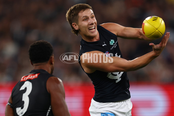 AFL 2025 Round 04 - Collingwood v Carlton - A-58337343