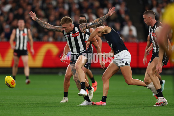 AFL 2025 Round 04 - Collingwood v Carlton - A-58337358