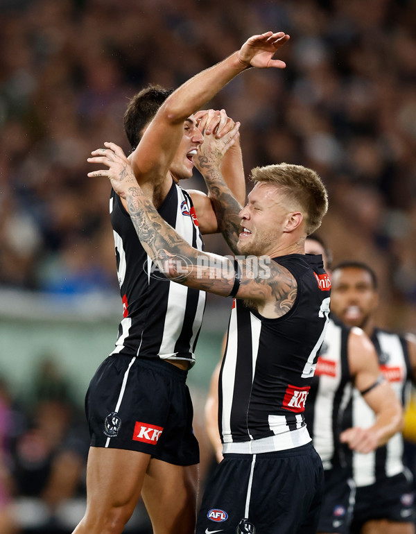 AFL 2025 Round 04 - Collingwood v Carlton - A-58337368