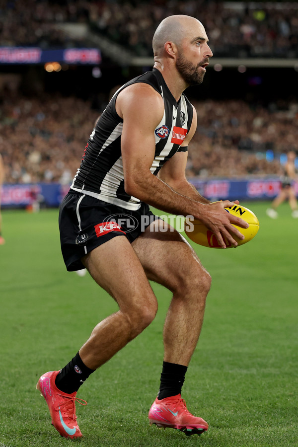 AFL 2025 Round 04 - Collingwood v Carlton - A-58337385