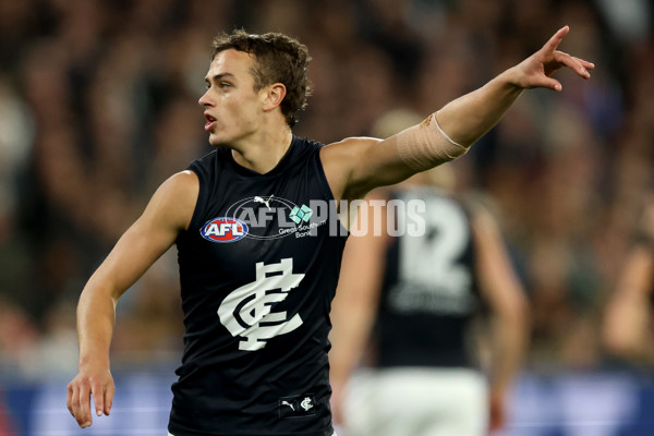 AFL 2025 Round 04 - Collingwood v Carlton - A-58338117