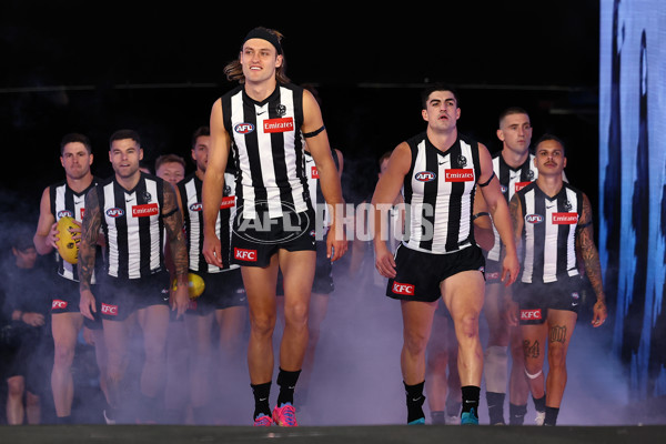 AFL 2025 Round 04 - Collingwood v Carlton - A-58338120