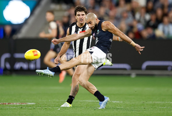 AFL 2025 Round 04 - Collingwood v Carlton - A-58338128