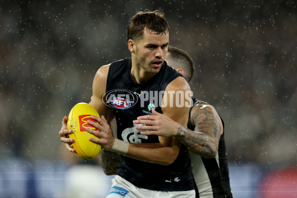 AFL 2025 Round 04 - Collingwood v Carlton - A-58338162