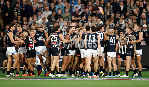 AFL 2025 Round 04 - Collingwood v Carlton - A-58338172
