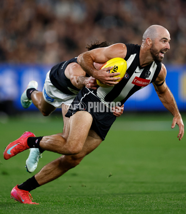 AFL 2025 Round 04 - Collingwood v Carlton - A-58338173