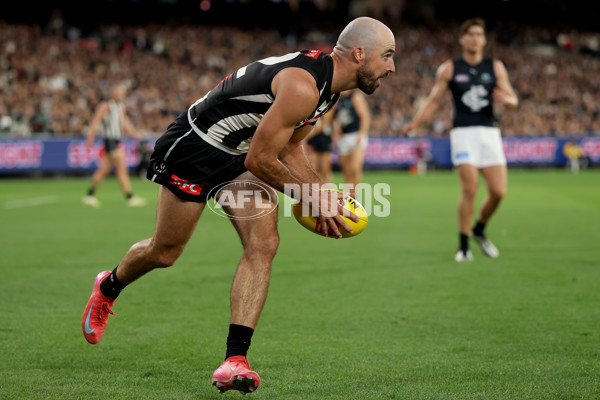 AFL 2025 Round 04 - Collingwood v Carlton - A-58338176