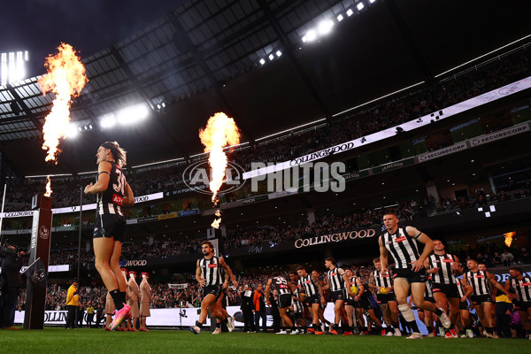 AFL 2025 Round 04 - Collingwood v Carlton - A-58338193