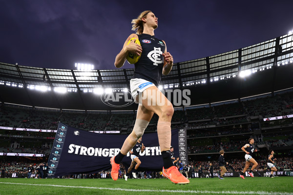 AFL 2025 Round 04 - Collingwood v Carlton - A-58338194